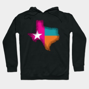 Texas State in Retro San Antonio Colors Hoodie